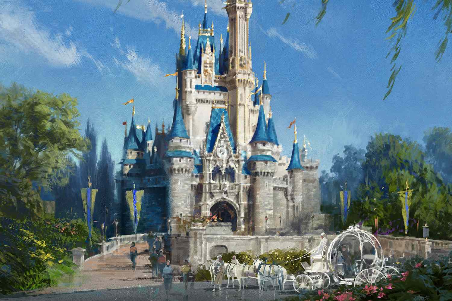 Disney Announces Cinderella Castle Repaint Schedule